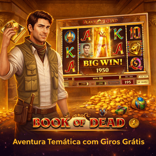 slot Book of Dead Play’n GO tema egípcio